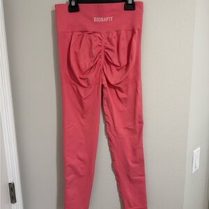 Diosafit Pink High-Waisted Leggings